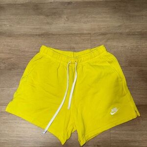 Nike Yellow Sweatpants  Shorts